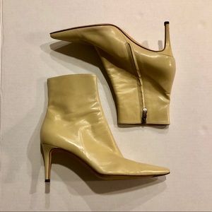 Sergio Rossi leather ankle boots